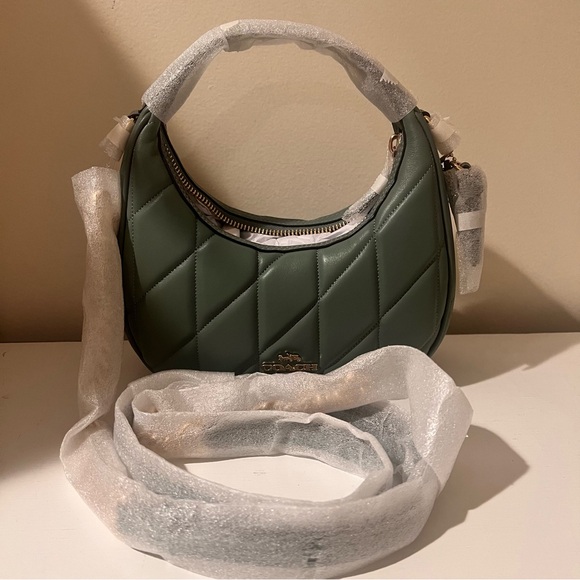 NWT COACH CARMEN MINI CROSSBODY BAG WITH QUILTING - Picture 6 of 8